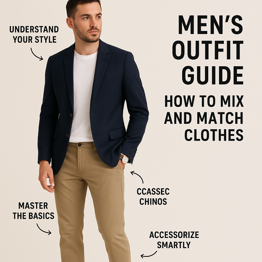 Men’s Outfit Guide: How to Mix and Match Clothes Like a Pro